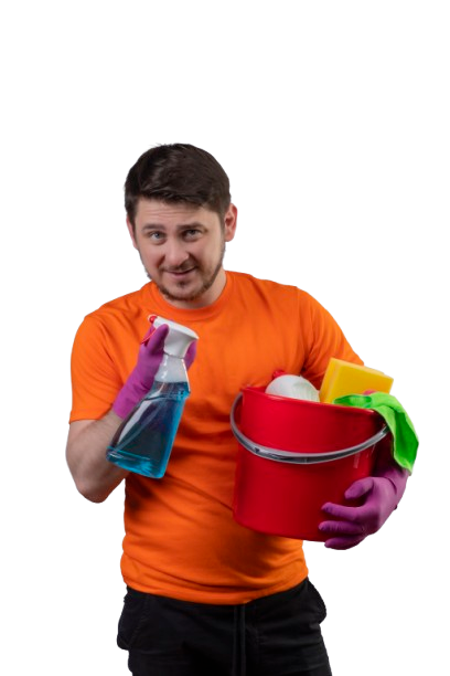 young-man-wearing-orange-t-shirt-rubber-gloves-holding-bucket-with-cleaning-tools-cleaning-spray-removebg-preview